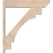 Ekena Millwork Merced Slat Smooth Outlooker, Douglas Fir, 7 1/2"W x 36"D x 40"H OUT08X36X40MRC06SDF - alternate 2